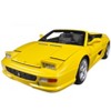Ferrari F355 Spider Convertible Yellow Elite Edition 1/18 Diecast Car Model by Hot Wheels - 2 of 3