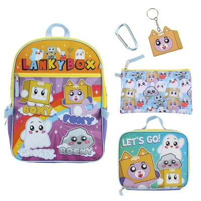 Lankybox 5-piece Backpack & Lunchbox Set : Target