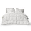 Down Alternative Comforter Filler Overfilled 3D Puff Stitching for Winter Warmth Polyester Microfiber Shell Hypoallergenic - 3 of 4
