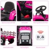 Coucheta 12V Ride On Tractor w/ Trailer & Remote, Slow Start, 7-LED Lights, Music/USB, 2+1 Gear,  35W EVA Tire - 4 of 4