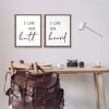Stupell Industries Her Butt His Beard Funny Romantic, 17" x 21" - 2 of 4