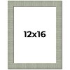 PosterPalooza | Sculpted Blue Picture Frame - UV Acrylic, Foam Board Backing, Hanging Hardware - 2 of 4