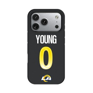 NFL Los Angeles Rams Players Game Tactic Bump Cell Phone Case for Apple iPhone 17 Series - 1 of 4