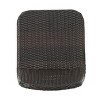 PAGED Wicker Outdoor Chairs Outdoor Dining Chairs with Iron Legs for Patio, Garden, Lawn - 3 of 4
