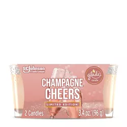 Glade Candles - Champagne Cheers - 6.8oz/2ct