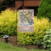 Happy Spring Mason Jar Floral Garden Flag 18" x 12.5" Briarwood Lane - 4 of 4