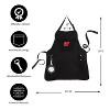Grill Apron, Black, University of Wisconsin-Madison - 3 of 4