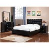 CAVINAS Nightstand with 2 Drawers, Wooden Bed Side Table with handle, End Table with Storage Space for Bedroom - 4 of 4