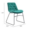 Zuo Tammy Dining Chair (Set of 2) Green - 3 of 3