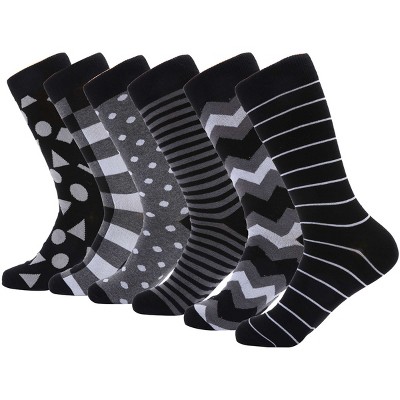 Mio Marino Men's Modern Collection Dress Socks 6 Pack,size: 9-11 : Target