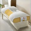 FONTOI 1 Pack Bed Pillow with Removable Cover, All-Season Comfort, Perfect for Home, Hotel, Bed, Yellow&White, 5.5"*5.5"*17" - 2 of 4