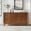 Elvira 60 Wide Sideboard with Adjustable Shelves|ARTFUL LIVING DESIGNS-WALNUT - 2 of 4