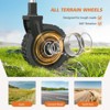 Musment Collapsible Wagon Cart, Portable Utility Wagon for Camping, Beach, Picnic, Shopping, Sports, and Grocery Transport - 2 of 4