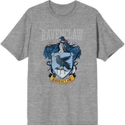 Harry Potter Ravenclaw Crest Sleeve Crew Men\'s Target T-shirt : Neck Short