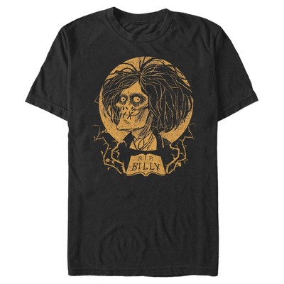 Men's Disney Hocus Pocus Billy Zombie Portrait T-shirt : Target