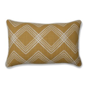 Colton Tuscan Lumbar Throw Pillow Yellow - Pillow Perfect