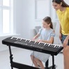 VEVOR 61 Key Digital Keyboard Piano, 200 Tones 200 Rhythms, Electric Portable Piano Keyboard Kit with 60 Demo Songs,Black - 2 of 4