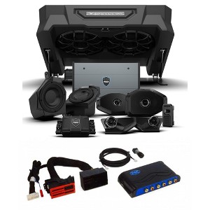 Wet Sounds JEEP-JL-LVL1-C - 1000 Watt 6 Speaker Audio Upgrade Kit Compatible with 2018-2023 Wrangler with PAC AP4-CH41(R.2) for OEM Radio Integration - 1 of 4