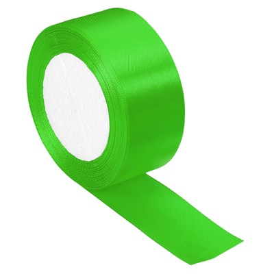 Unique Bargains Single Side Solid DIY Wrapping Decoration Roll Satin Ribbons