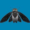 Boy's Design By Humans Monochrome Cicada By Realkey T-Shirt - 2 of 3