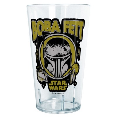 Boba Fett Star Wars Etched Beer Mug 