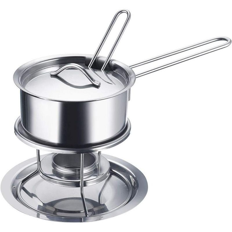 Westmark Small Butter Pan/Sauce Heater, 9.3" x 5.5" x 5.2", Stainless Steel, 1 of 8
