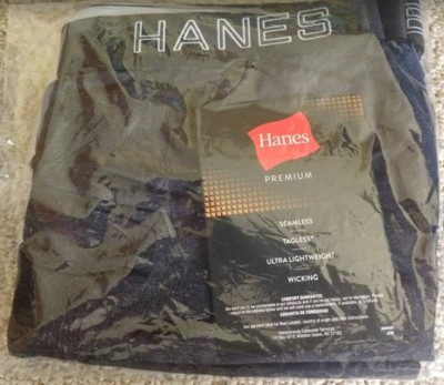 Hanes Premium Men's Seamless Trunks 2pk - Heathered Gray L : Target