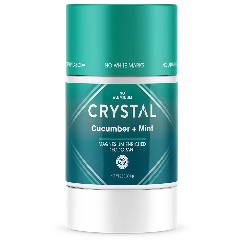 Photos - Deodorant CRYSTAL Magnesium Enriched  - Cucumber + Mint - 2.5oz 