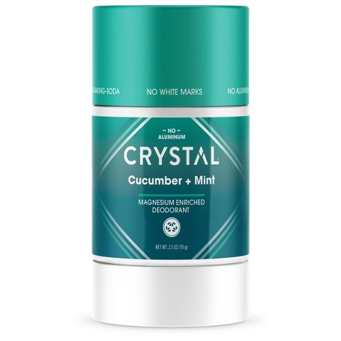 Crystal Magnesium Enriched Deodorant - Cucumber + Mint - 2.5oz - image 1 of 4