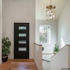 Urban Ambiance Luxury Modern Indoor Chandelier,  23-5/8''H x 15-1/2"W x 15-1/2''D,  Aged Bronze Finish, UHP4498 - 2 of 4