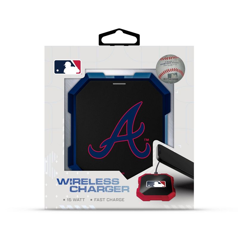 MLB Atlanta Braves Wireless Charging Pad, 3 of 4
