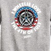 Boys' - Hot Wheels - I Wheelie Love 4th of July Graphic Long Sleeve Fleece Sweatshirt - 2 of 4