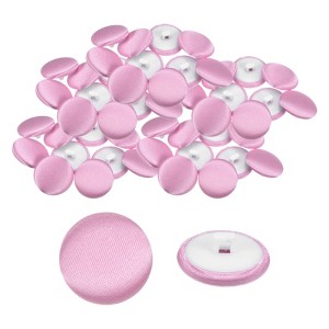 Unique Bargains Bridal Wedding Dress Suit DIY Satin Shiny Sewing Buttons 50 Pcs - 1 of 4