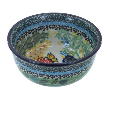 Blue Rose Polish Pottery Teresa Small Bowl