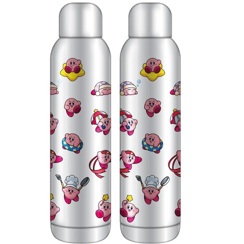 Kirby Classic Video Game All Over Print 22 Oz. Stainless Steel Water Bottle