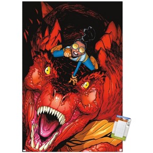 Trends International Marvel Moon Girl & Devil Dinosaur - Attack Unframed Wall Poster Prints - 1 of 4