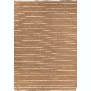 Unique Loom Laurel Handwoven Jute Collection Area Rug - Echo - 1 of 4