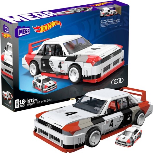 Mega Hot Wheels Audi 90 Quattro Imsa Gto Building Toy Kit 973pc Target