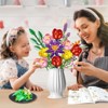 Cubimana 976 Rose Flower Building Block Sets, Flower STEM Building Toy Valentine's Day Mother's Day Gifts For Kids and Adults Ages 8+ - 3 of 4