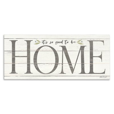 Stupell Industries Good To Be Home Family Inspirational, 40" x 17"