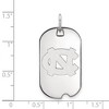 Black Bow Jewelry 14k White Gold North Carolina Tar Heels NCAA Pendant - 2 of 3