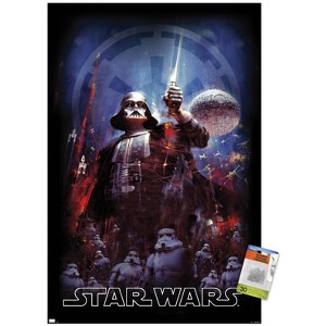 Trends International Star Wars: Empire Strikes Back - Empire Illustration Unframed Wall Poster Prints - 1 of 4