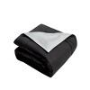 Reversible Microfiber Down Alternative Comforter - Blue Ridge Home Fashions - image 4 of 4