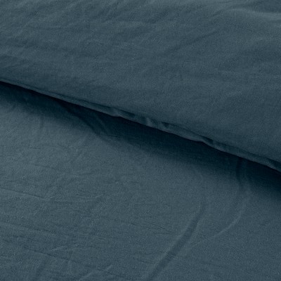 King Denim Down Alternative Microfiber Comforter Set