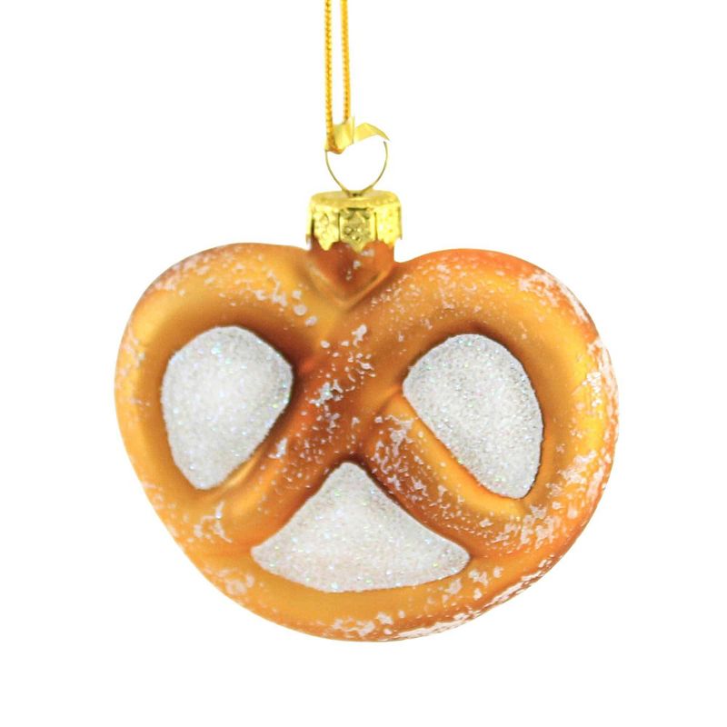 Cody Foster 2.5 Inch Pretzel Ornament Salted Snack Food Tree Ornaments, 1 of 4