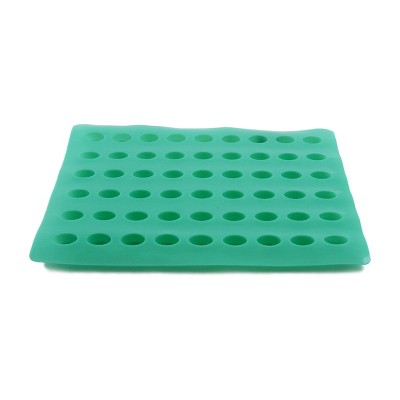 O'Creme Silicone Truffle Mold, Oval, 54 Cavities