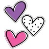 Carson Dellosa Education Kind Vibes Doodle Hearts Cut-Outs, 36 Per Pack, 3 Packs - 2 of 3