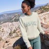 Lands' End Women's Serious Sweats Relaxed Long Sleeve Crew Neck Sweatshirt - 4 of 4