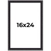 PosterPalooza | Antique Red Picture Frame - UV Acrylic, Foam Board Backing, Hanging Hardware - 2 of 4