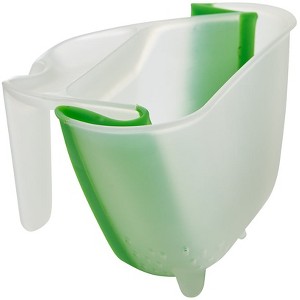 The Lakeside Collection Expandable Colander with Handle - 1 of 3